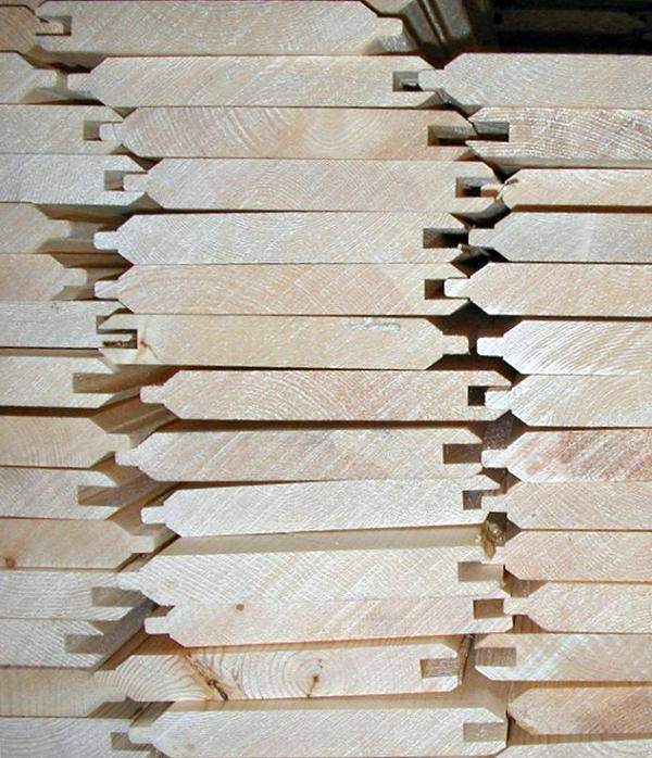 Tongue and Groove siding V4E T&G Pattern: Beveled Both Faces