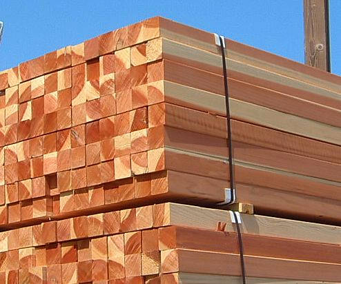 Redwood Lumber - SAP Wood Construction Grade